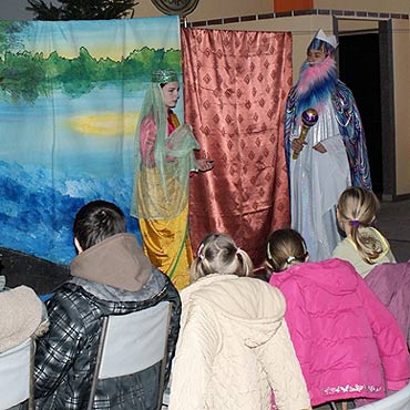 Przedstwienie teatralne dla dzieci w Dargobądzu