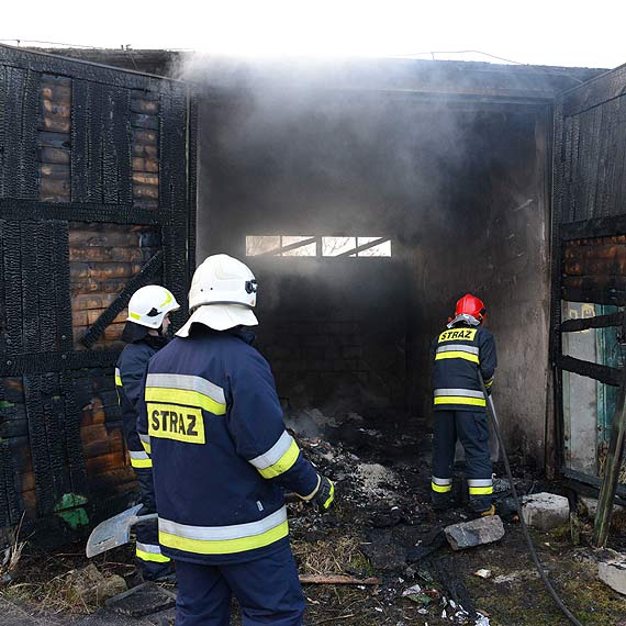 Strażacy ugasili ogień w centrum Międzyzdrojów