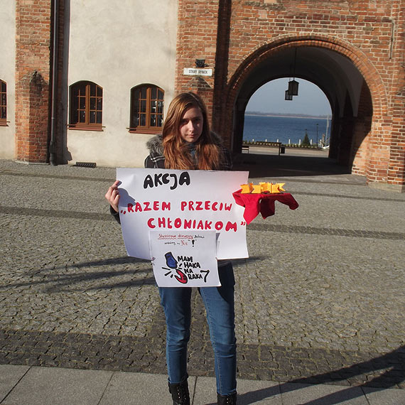 Uczennice ZSP bior� udzia� w og�lnopolskim programie "Mam haka na raka"