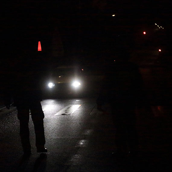 Kierowca BMW między Wisełką a Żółwinem uderzył w drzewa i uciekł. Jechał kradzionym autem