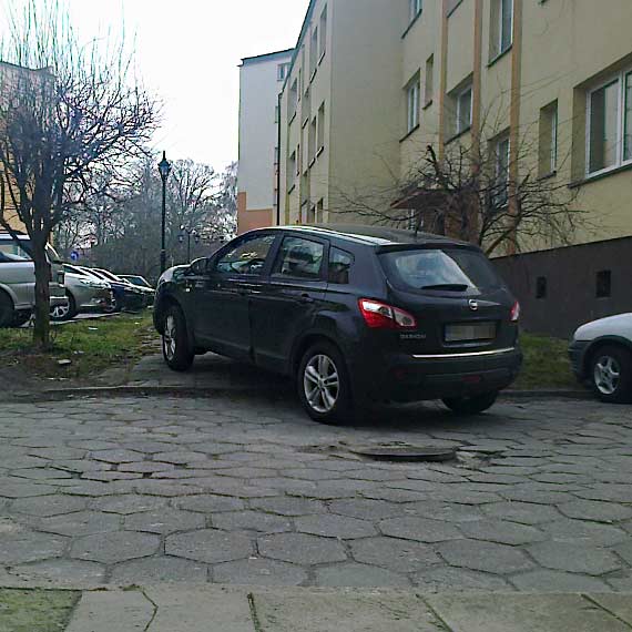 Kolejny mistrz parkowania