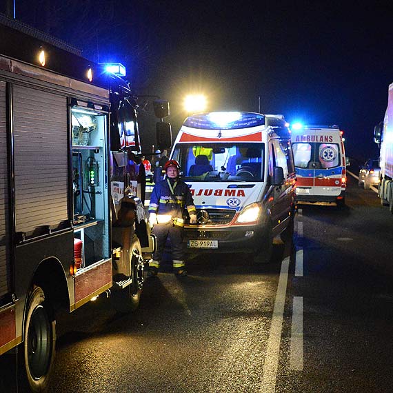 Sprawca wypadku na krajowej 3 poszukiwany przez policję