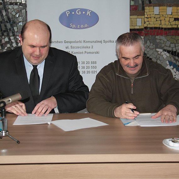 Umowa sponsoringu kamie�skiego Gryfa podpisana