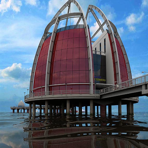 Nowa wizja architektoniczna molo w Mi�dzyzdrojach