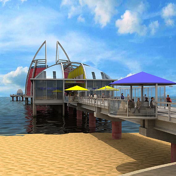 Nowa wizja architektoniczna molo w Mi�dzyzdrojach