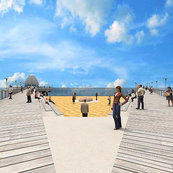 Nowa wizja architektoniczna molo w Mi�dzyzdrojach