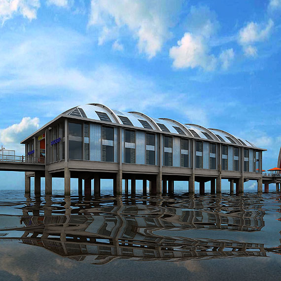 Nowa wizja architektoniczna molo w Mi�dzyzdrojach